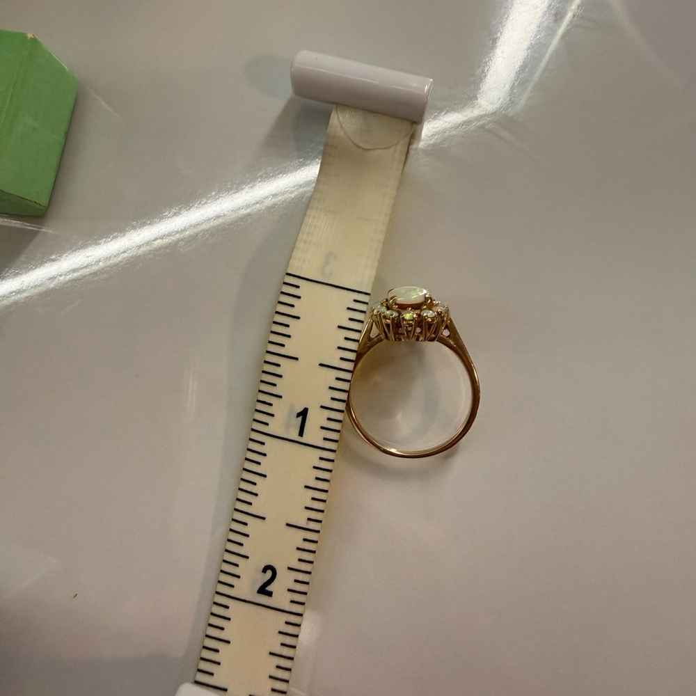 Vintage 14k Gold Opal Ring ( NO bundle discounts please) - Picture 10 of 11